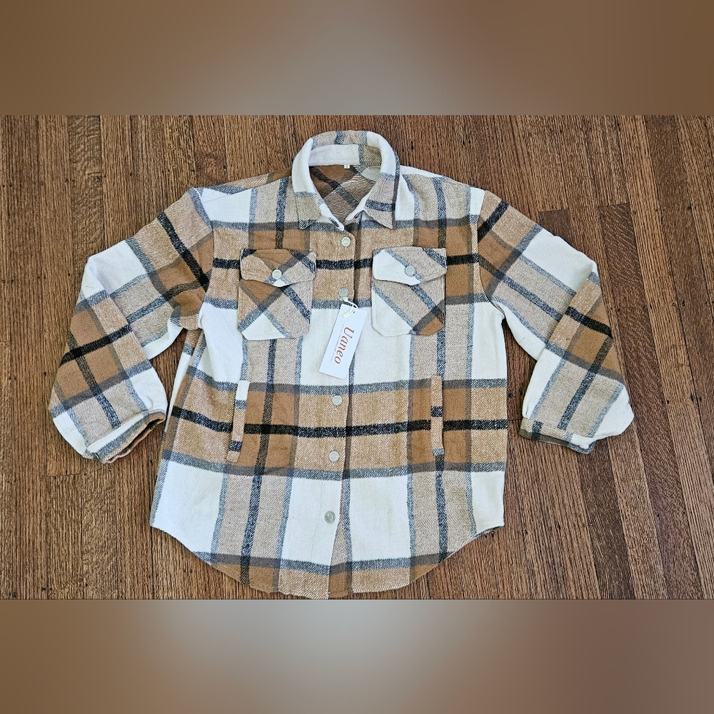 Women's Flannel Shirt/Shacket Size Small